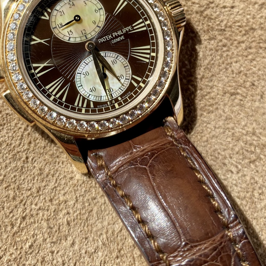 Padded watch strap collection