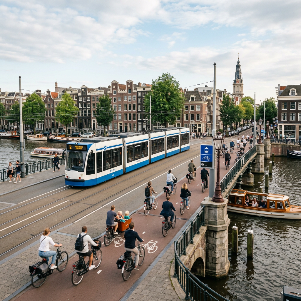 Transporte em Amsterdam