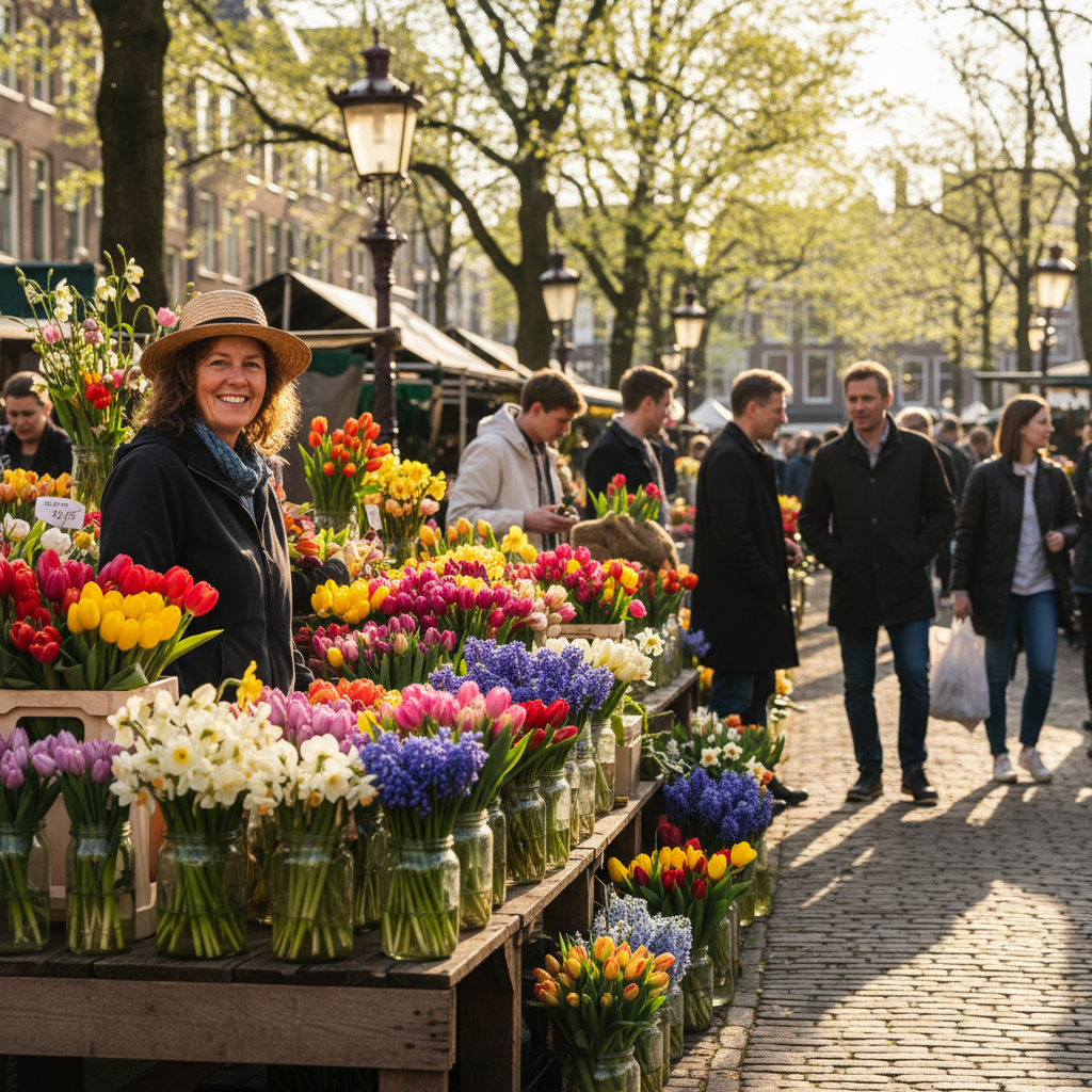 Bloemenmarkten in Amsterdam: Bloemenmarkt en Buurtopties