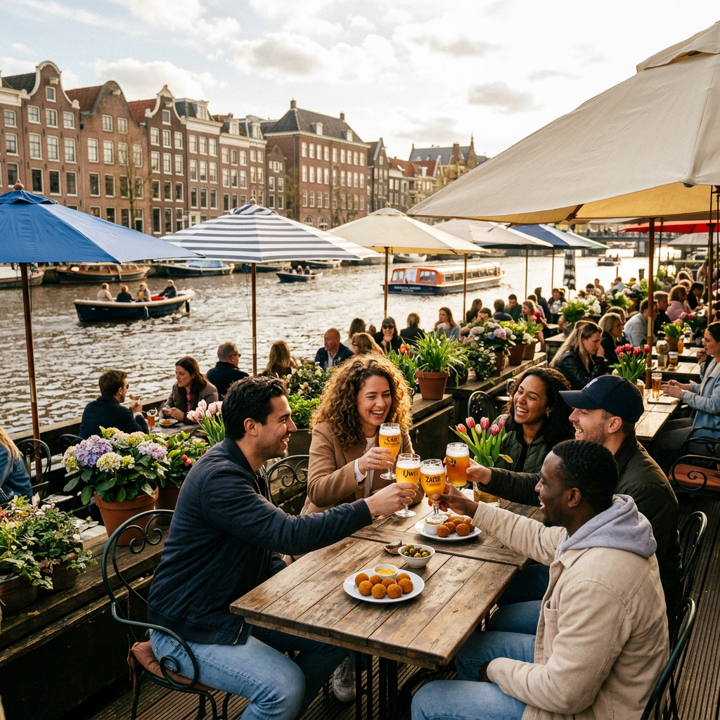 Terrassen in Amsterdam: Zon, Bediening en Hoe je Kiest