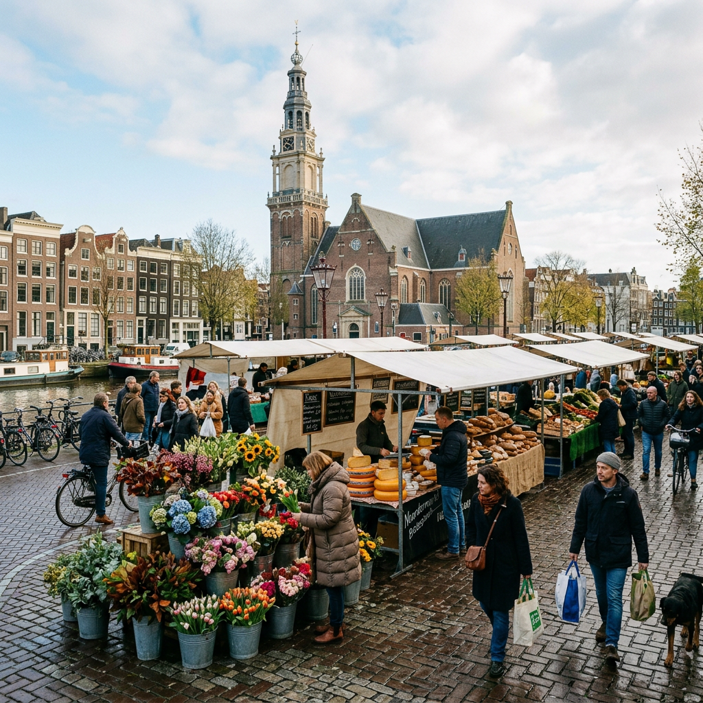 Noordermarkt — Mercado in Jordaan