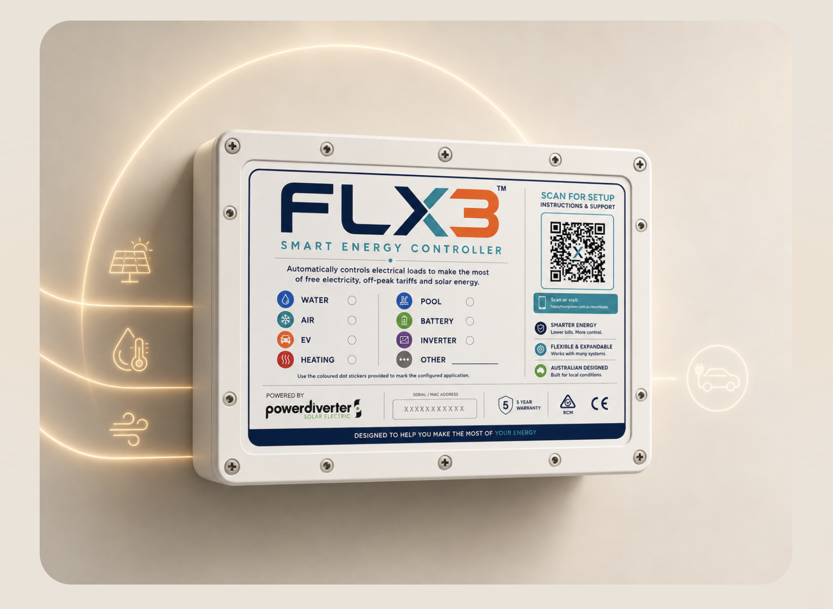 FLX3 smart energy controller