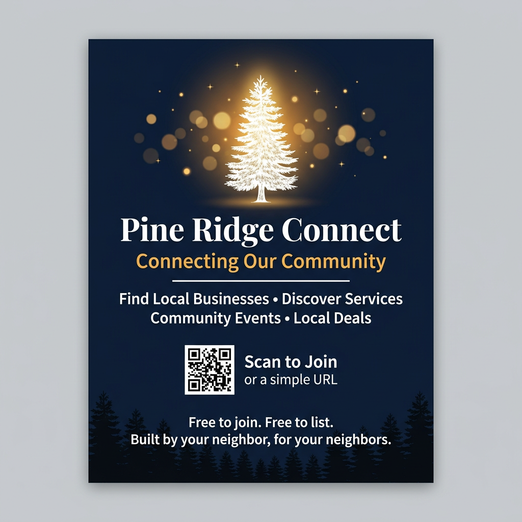 Pine Ridge Connect Flyer