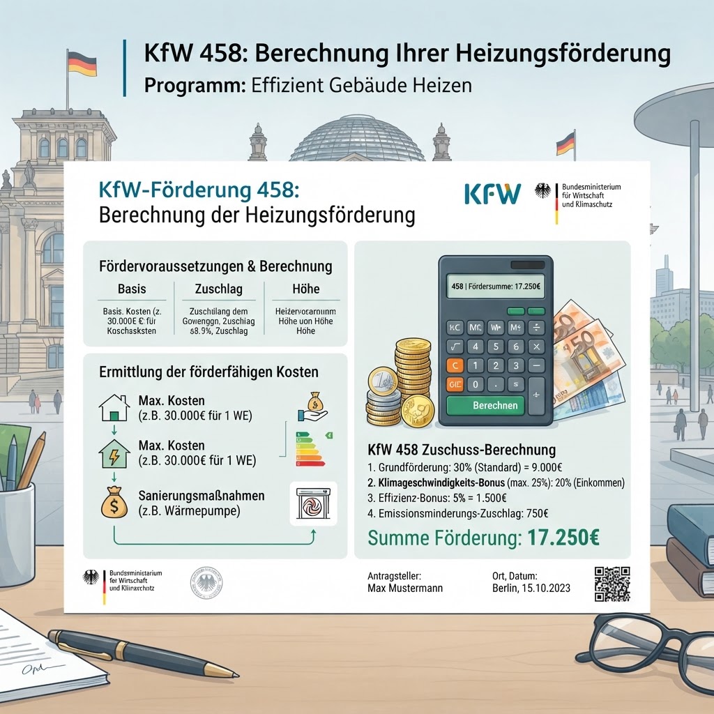 KfW 458 nach der Fördernovelle: So viel Zuschuss steht Ihnen ab August 2026 zu