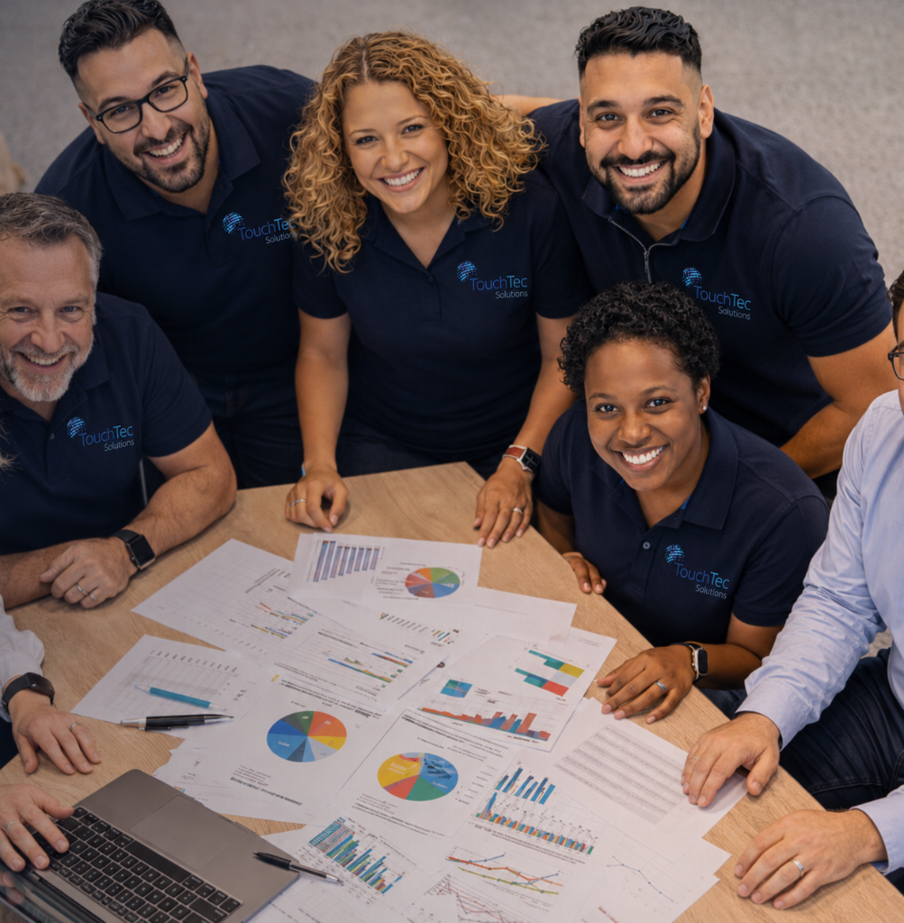The friendly TouchTec support team