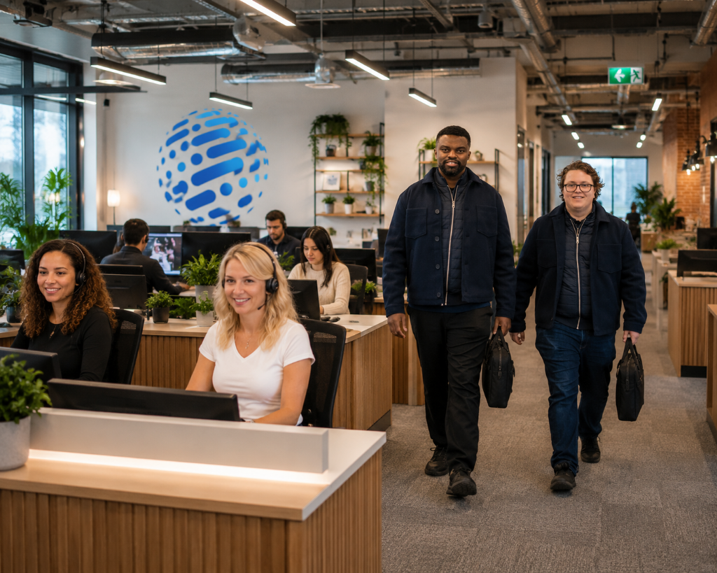 Service and support team