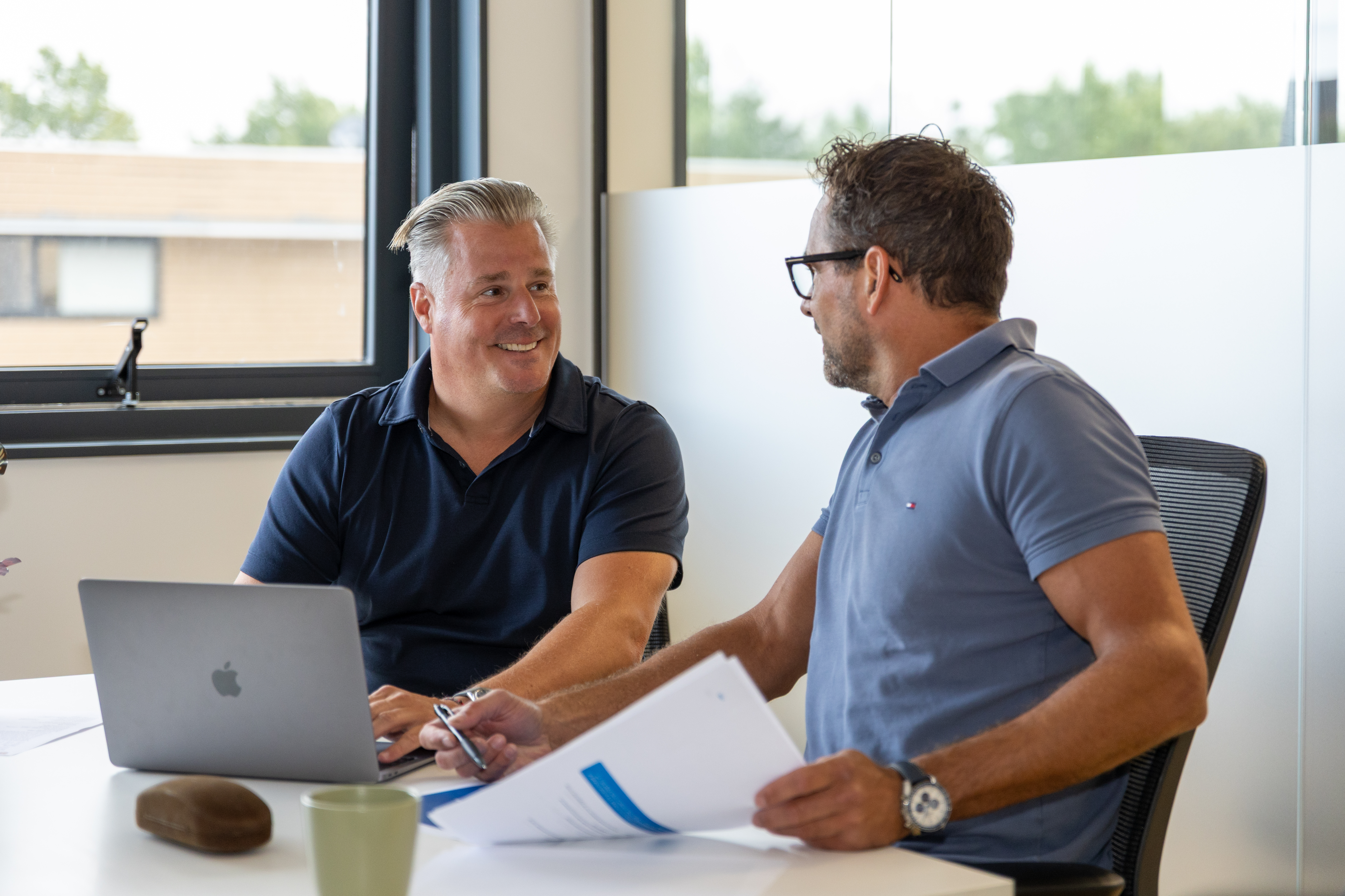 Samenwerking op het kantoor van MSD Groep