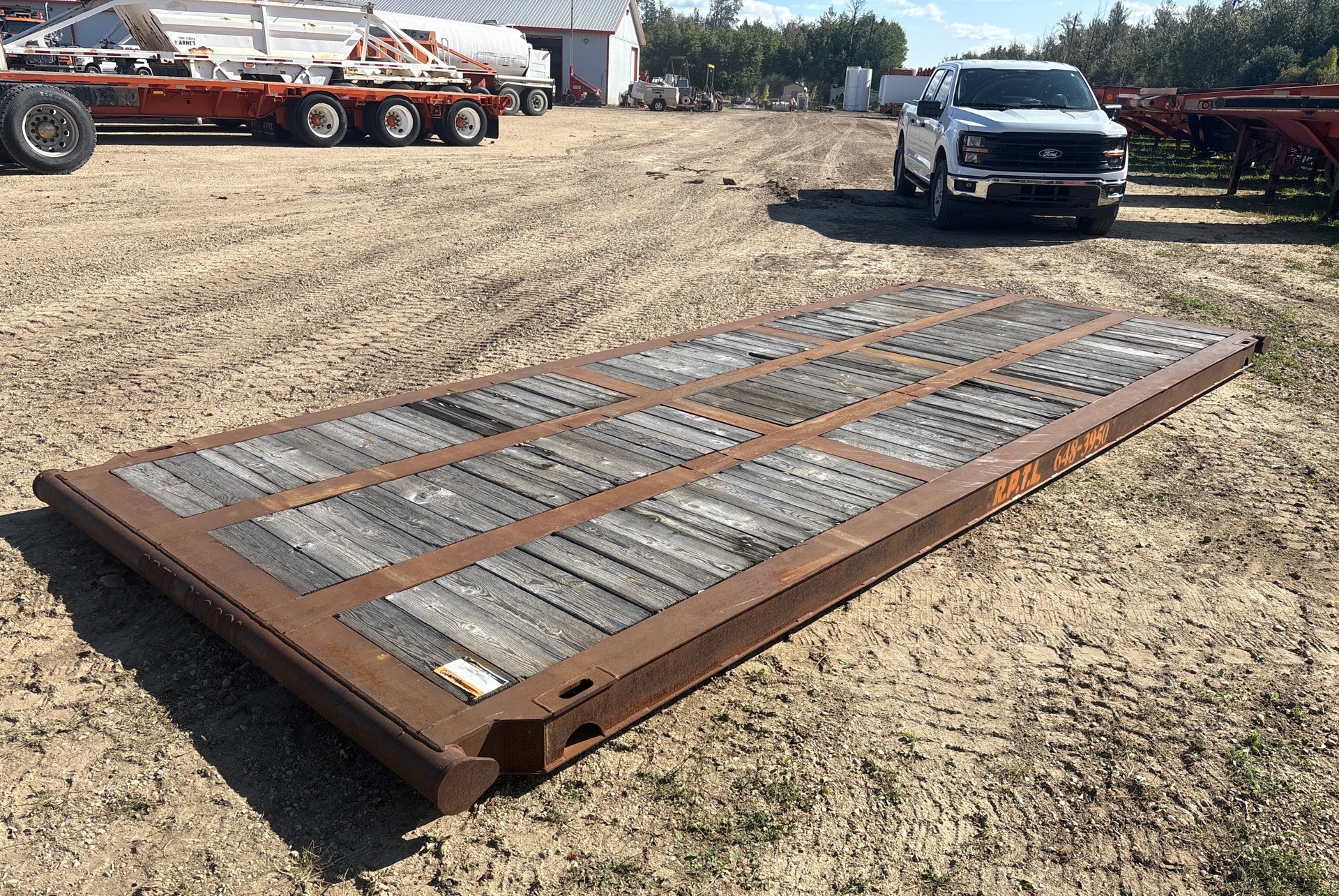20ft x 8ft 4-Beam Rig Mats — Used Rig Mats for sale in Crossfield, AB | Inclusive Energy