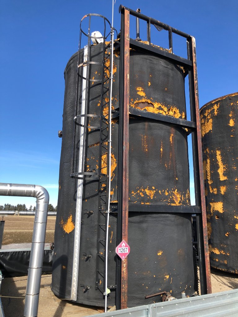 400 BBL GLM Fire Tube Insulated Storage Tank – 1995 (STK# 83151) for sale in Crossfield, AB — Inclusive Energy — photo 5