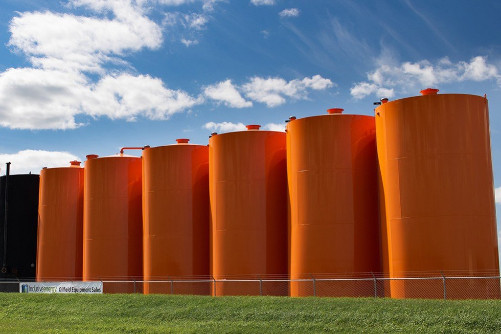 1000 BBL storage tank Alberta - Inclusive Energy view 6