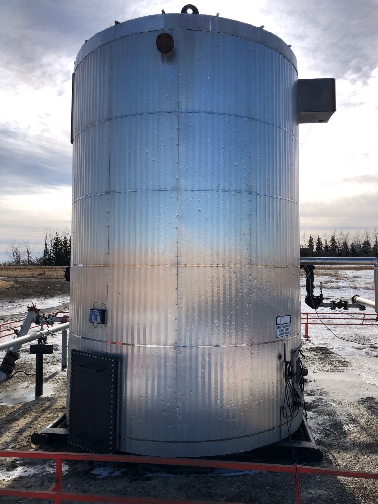 210 BBL Double Wall GLM Storage Tank – 2007 — Used Storage Tanks for sale in Medicine Hat, AB | Inclusive Energy