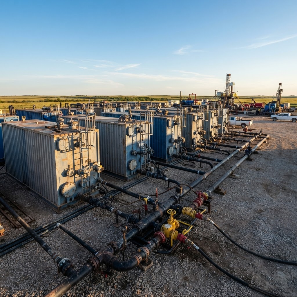 Frac Tank Rental vs. Purchase: Determining the Economic Path for Your Project