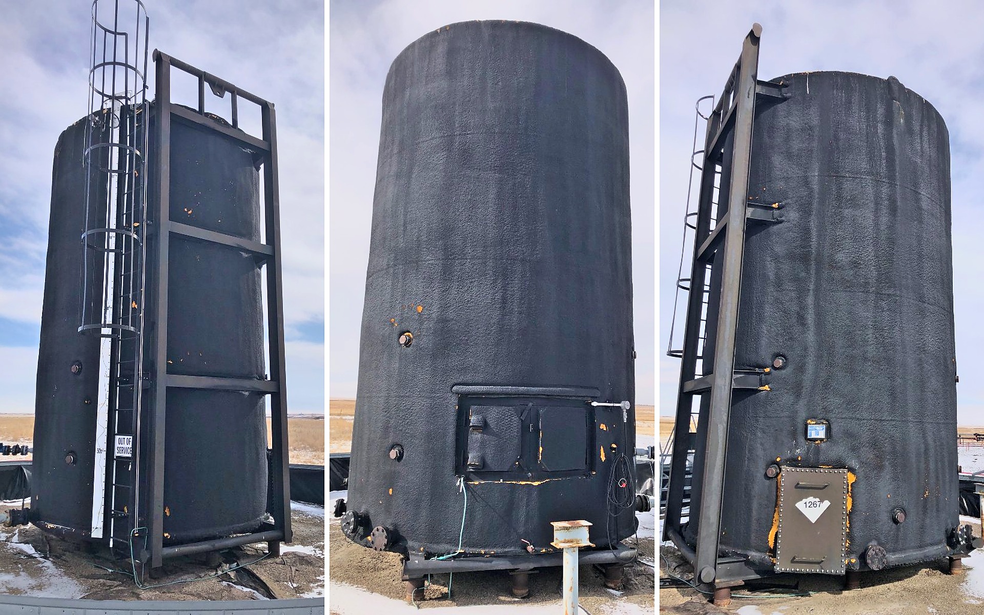 400 BBL GLM Insulated Storage Tank – 2007 — Used Storage Tanks for sale in Crossfield, AB | Inclusive Energy