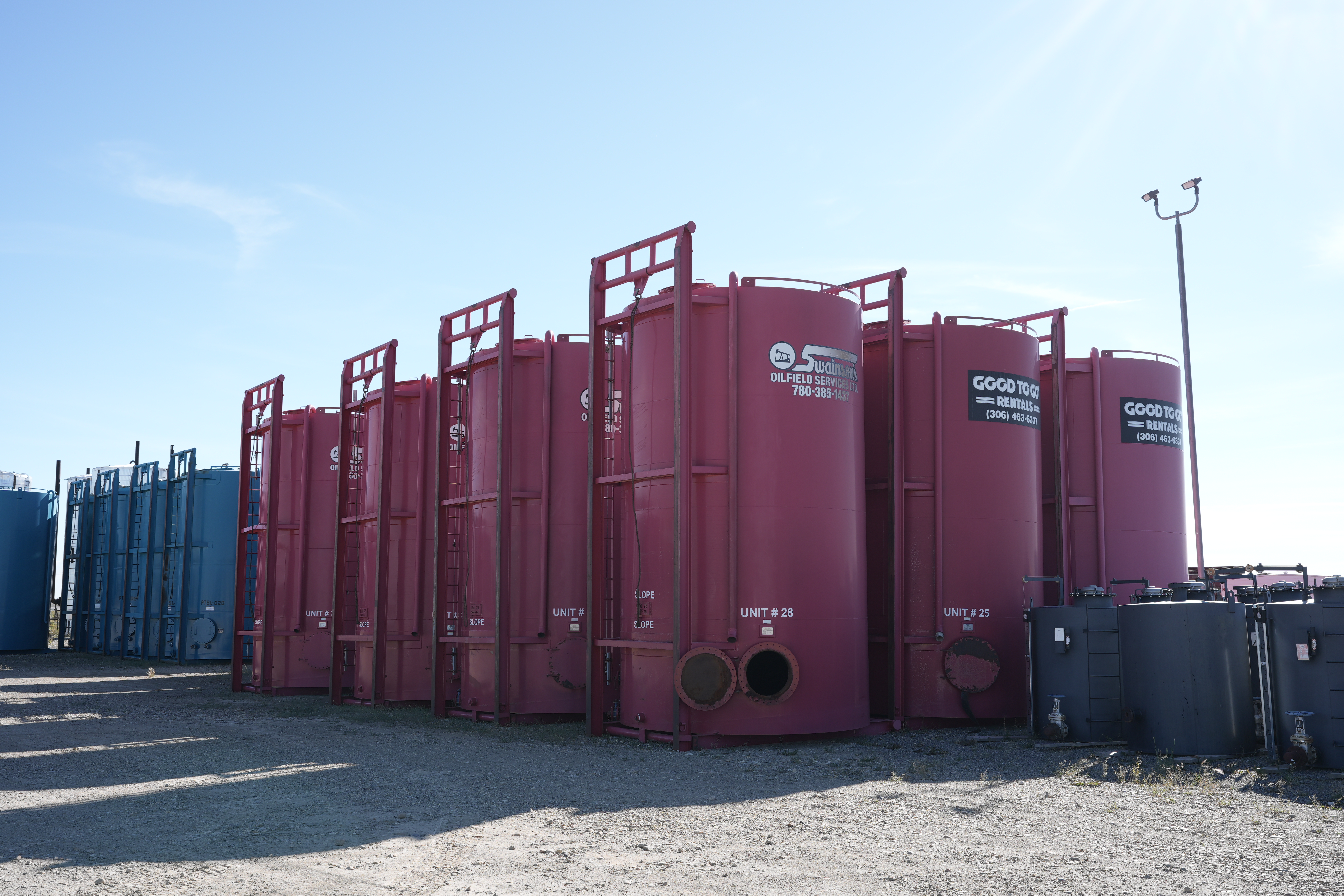 400 BBL Storage Tanks (25) — Used Storage Tanks for sale in Crossfield, AB | Inclusive Energy