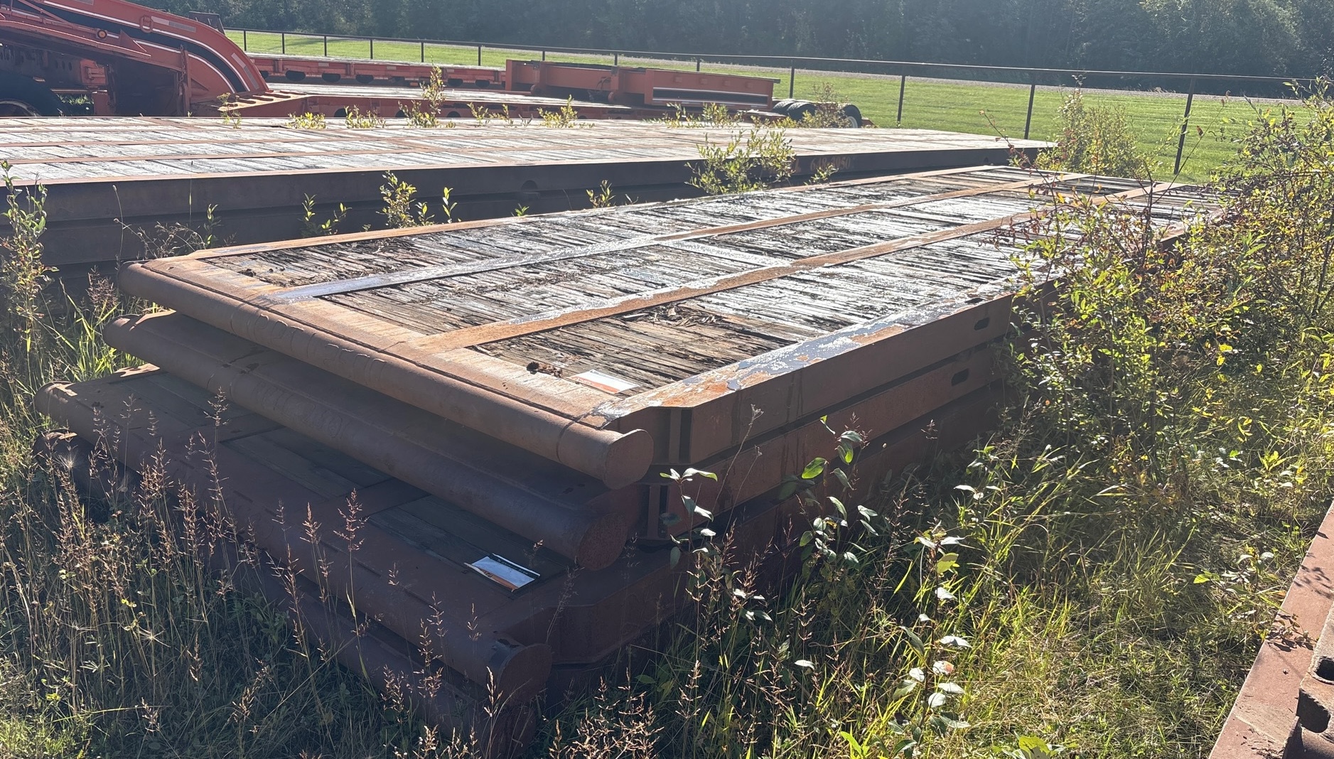 25ft x 8ft 4-Beam Rig Mats — Used Rig Mats for sale in Crossfield, AB | Inclusive Energy