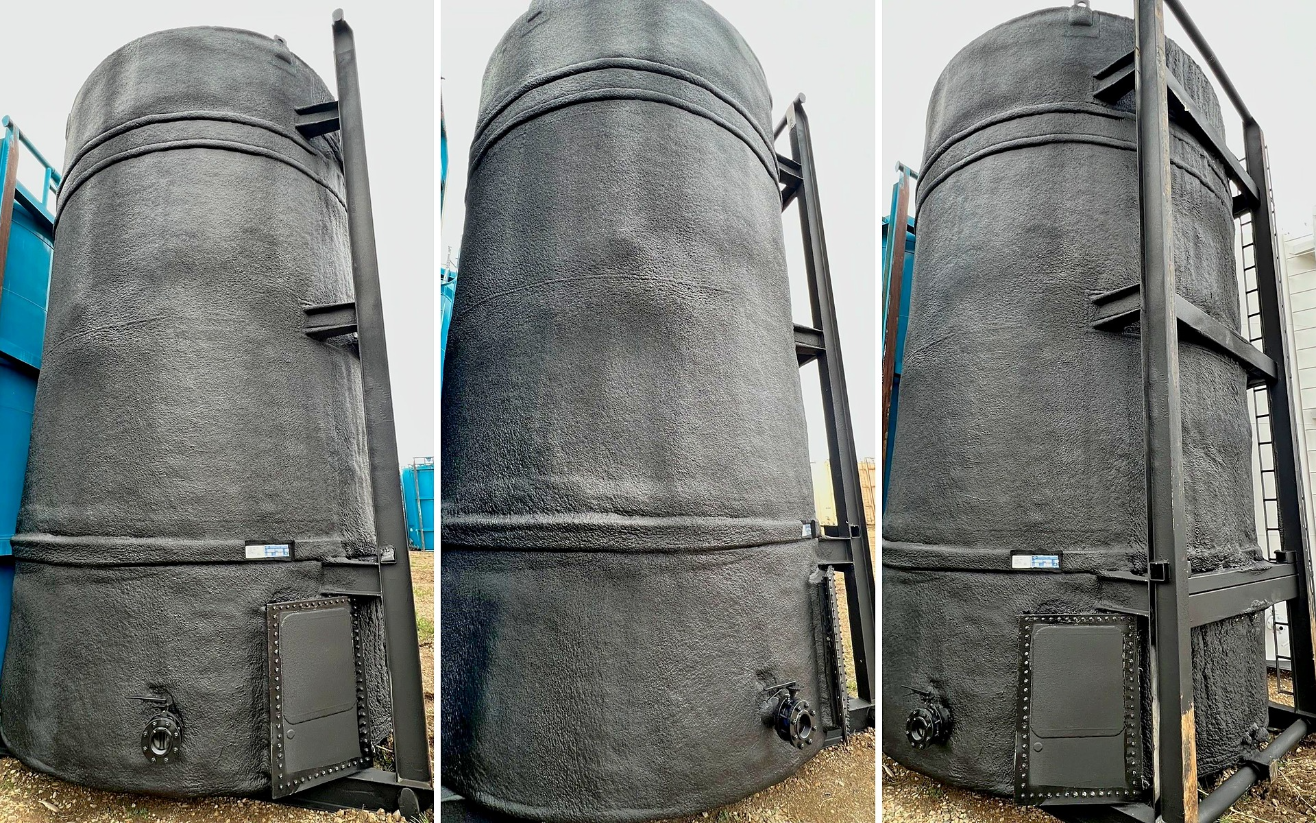 400 BBL Fibreglass Coated Tanks — Used Storage Tanks for sale in Crossfield, AB | Inclusive Energy