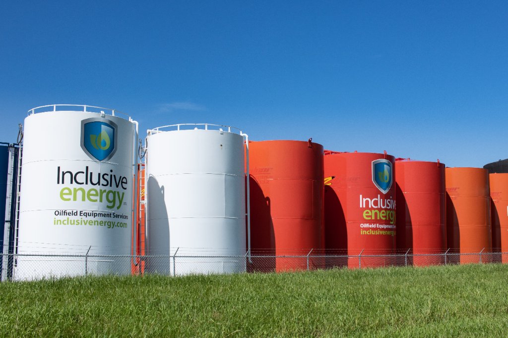 400 BBL storage tank Alberta - Inclusive Energy view 4