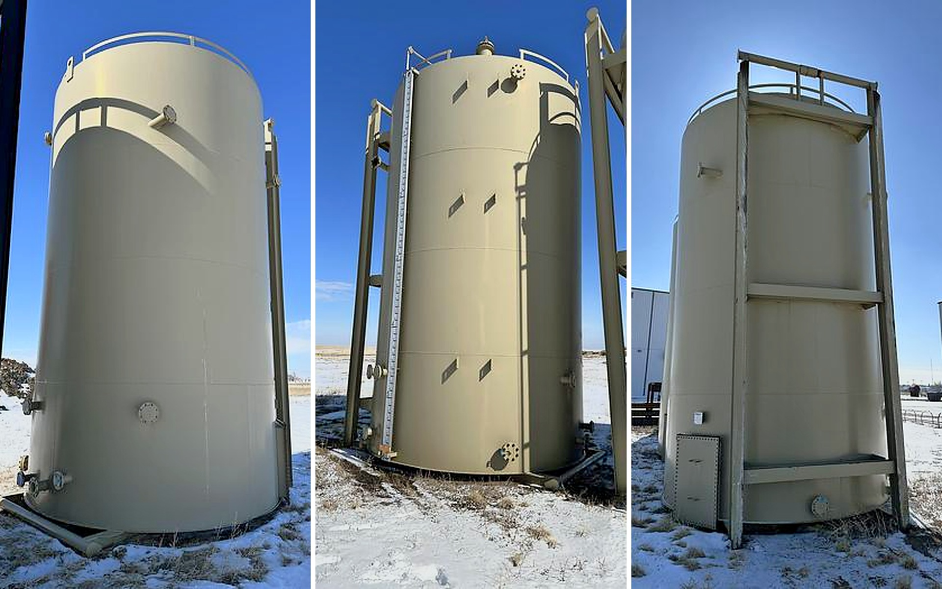 400 BBL Partially Internally Coated Tanks (Multiple Units) — New Storage Tanks for sale in Redcliff, AB | Inclusive Energy