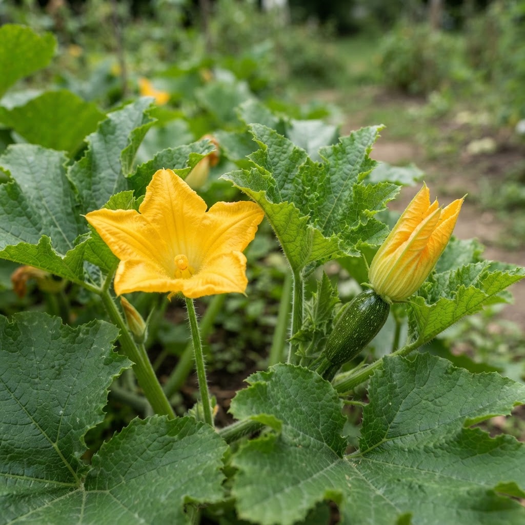 Identify a Squash Plant: Leaves, Flowers and Fruit Compared