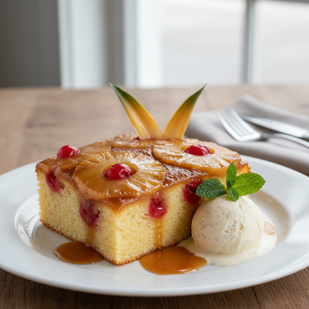 Pineapple Upside-Down Cake
