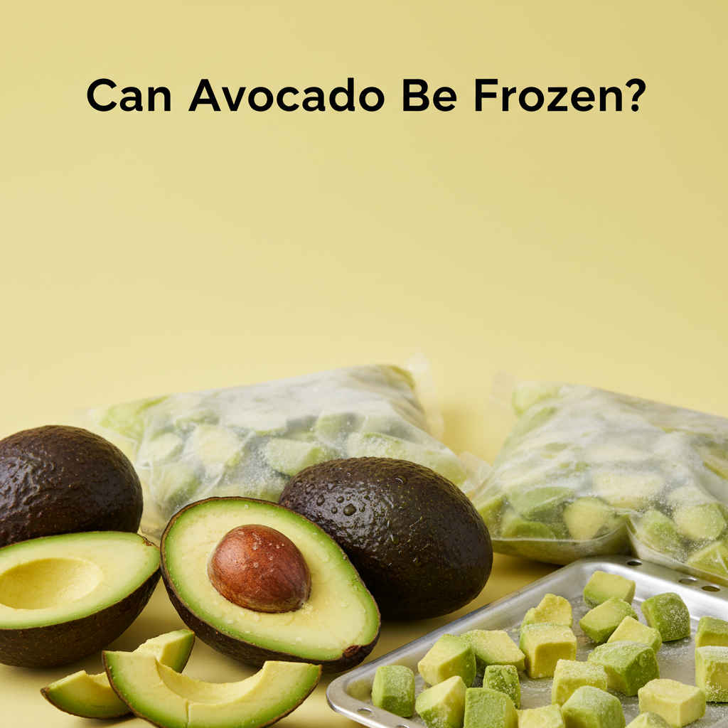 Can Avocado Be Frozen?