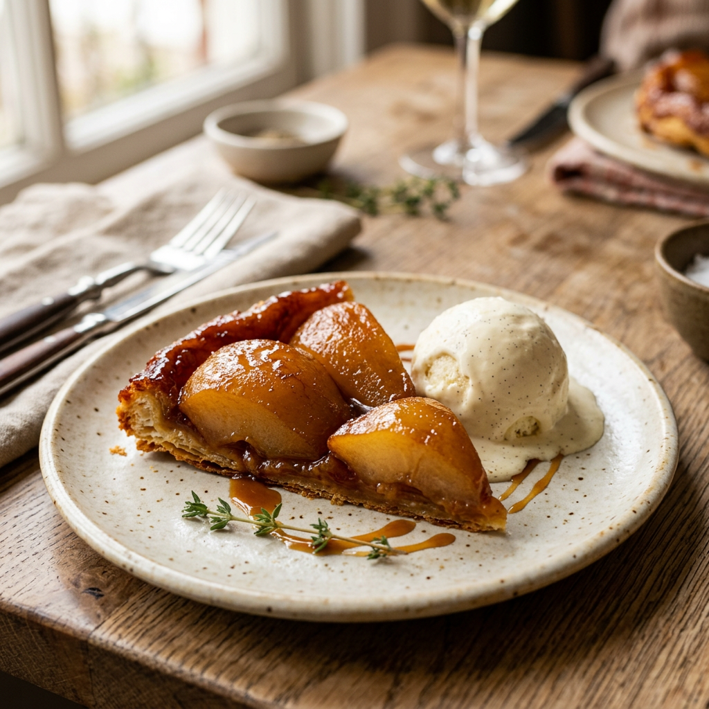 Pear Tarte Tatin