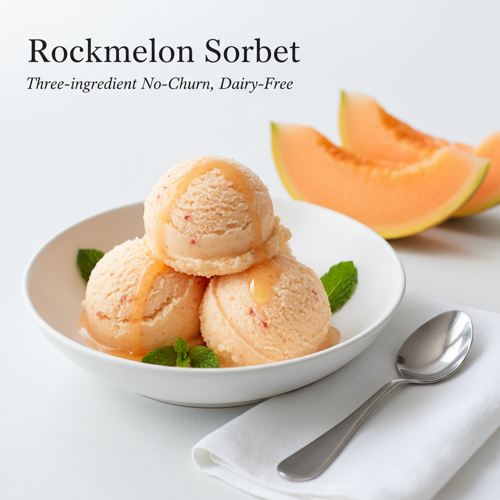 Rockmelon Sorbet