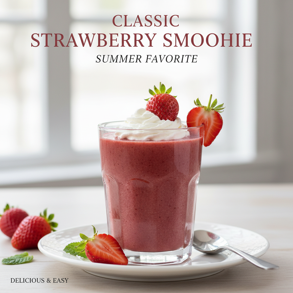 Classic Strawberry Smoothie