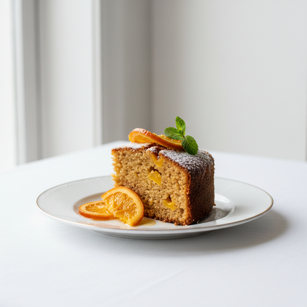 Whole Orange Almond Cake