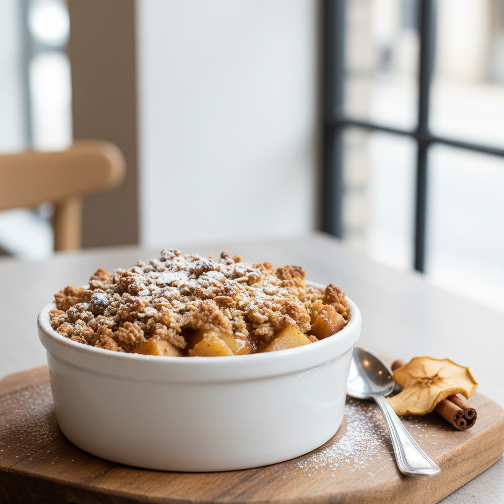 Apple & Cinnamon Crumble