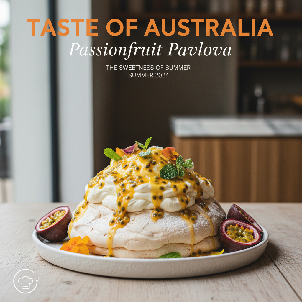 Passionfruit Pavlova