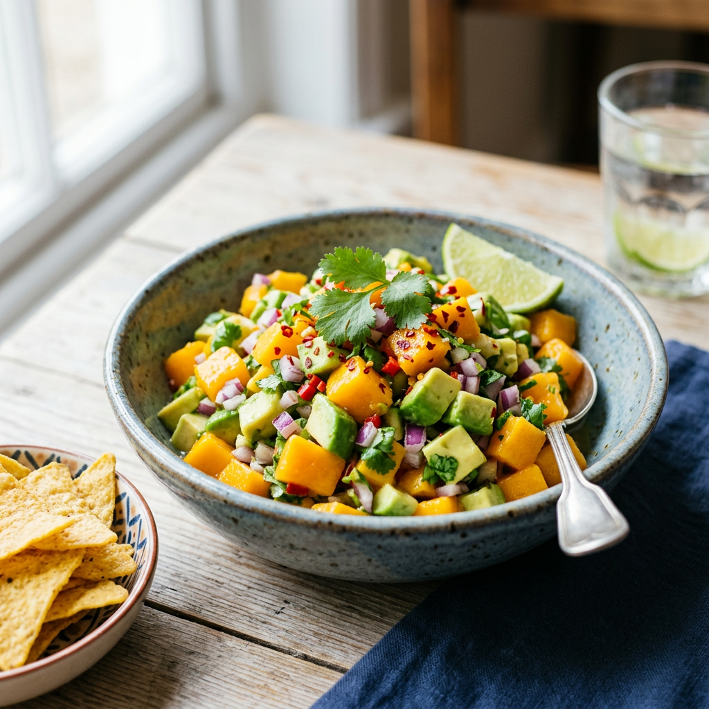 Mango & Avocado Salsa