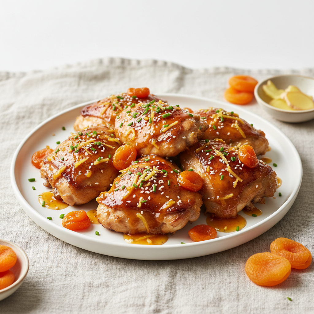 Sticky Apricot Chicken