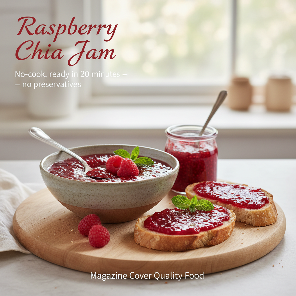 Raspberry Chia Jam
