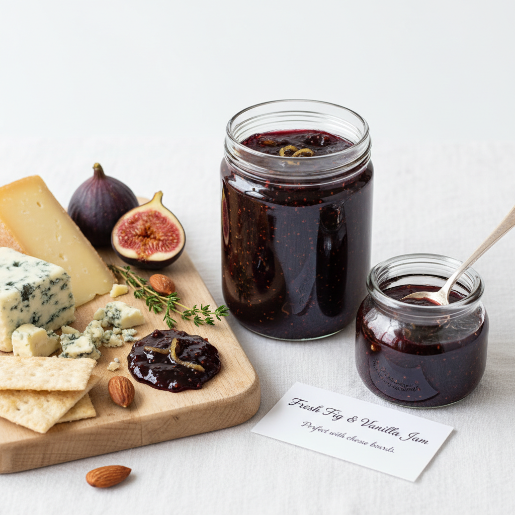 Fresh Fig & Vanilla Jam