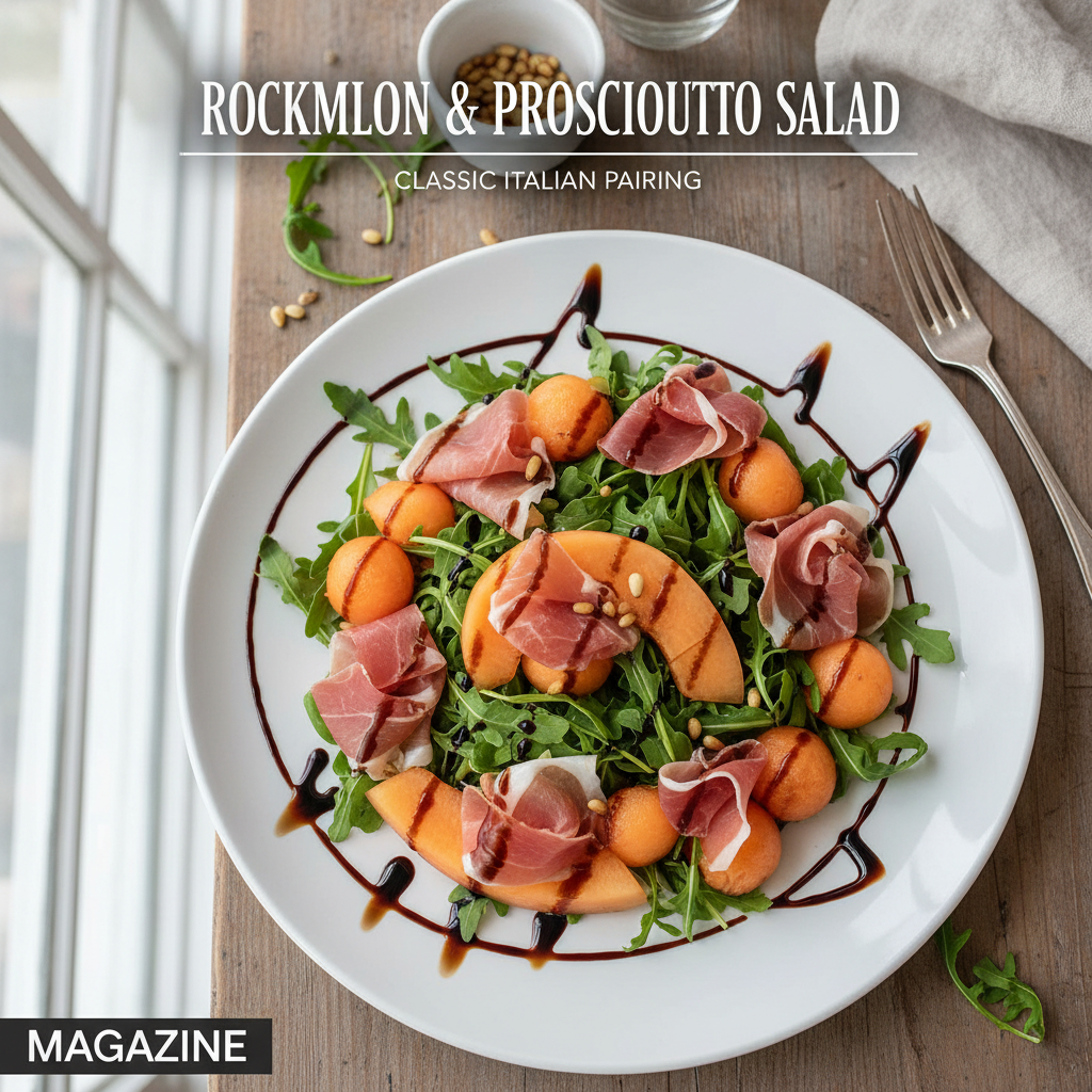 Rockmelon & Prosciutto Salad