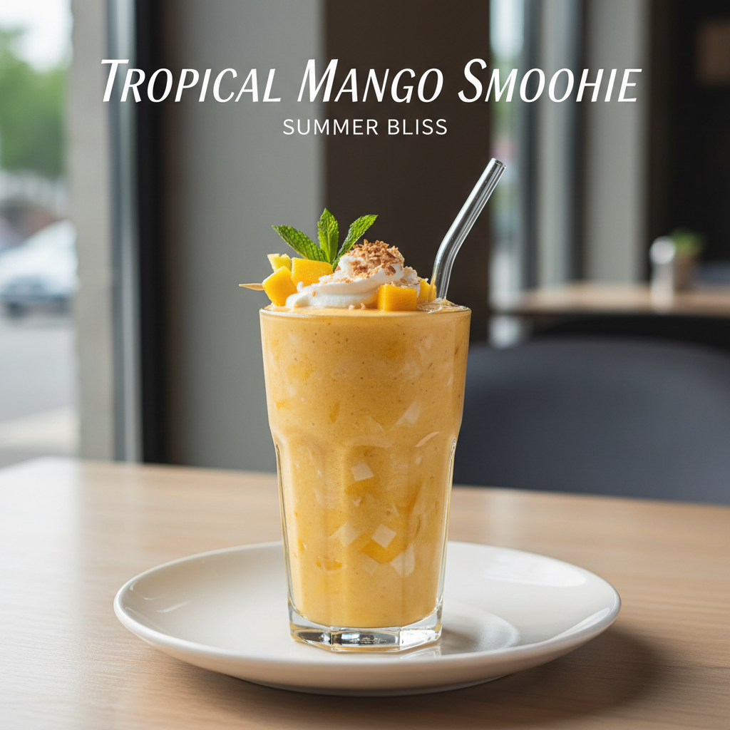 Tropical Mango Smoothie