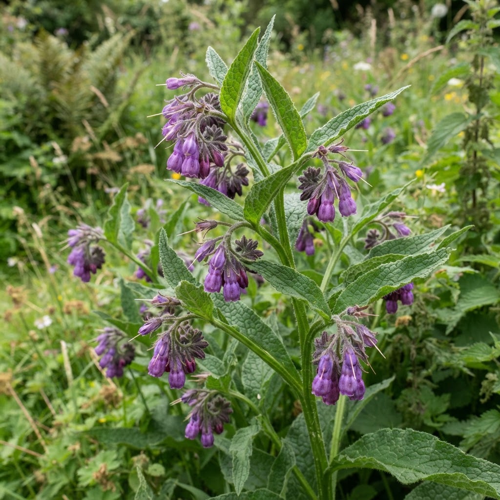 Comfrey Identifier: How to Identify Comfrey Safely