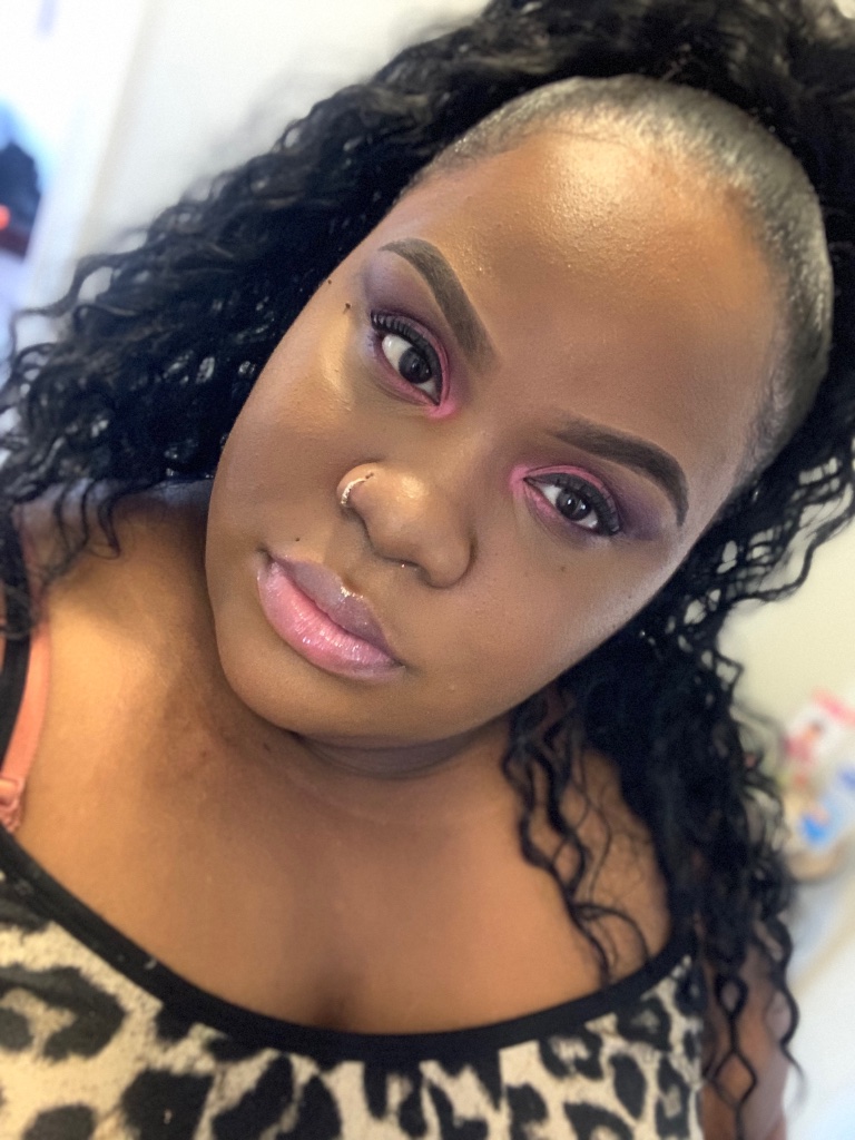 Purple & Pink Eye Look