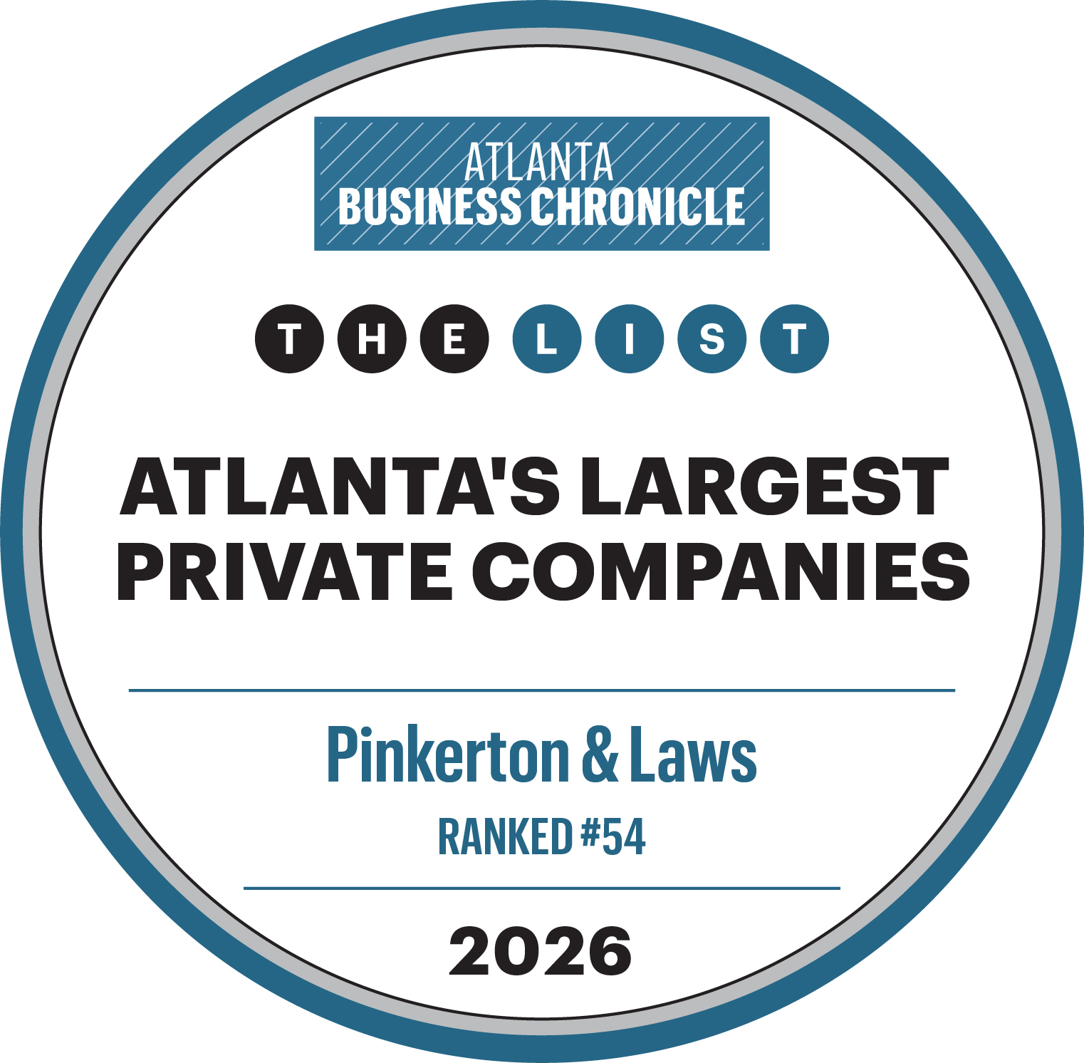 Atlanta Business Chronicle - Atlanta's Largest Private Companies Rank #54