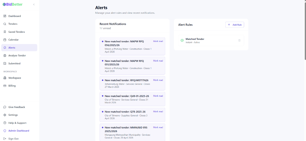 Alerts & Monitoring