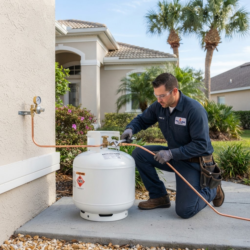 Propane Gas Line Installation in Tampa FL — What to Know Before You Decide
