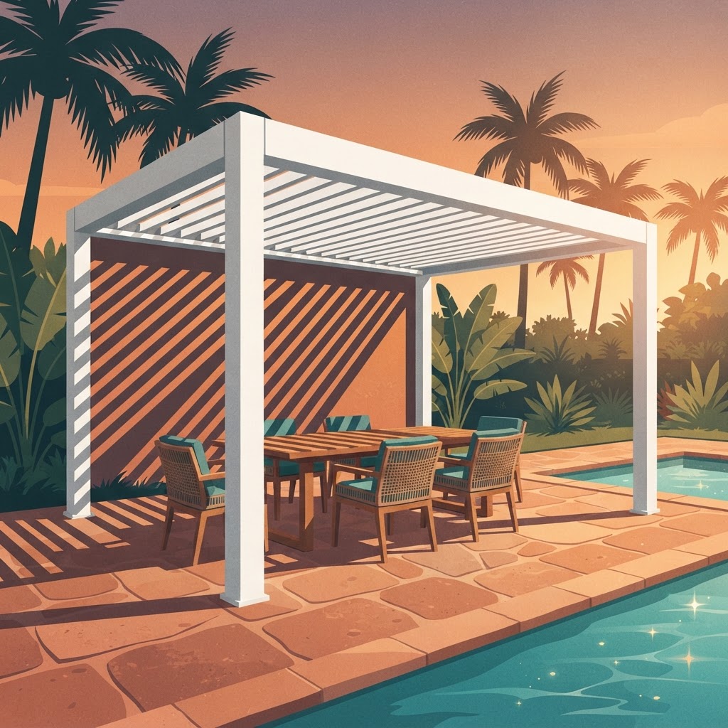 Pergola Builder in Ruskin, FL: Custom Outdoor Shade Structures for South Shore Homes — South Shore Pools & Luxury Outdoors Apollo Beach FL