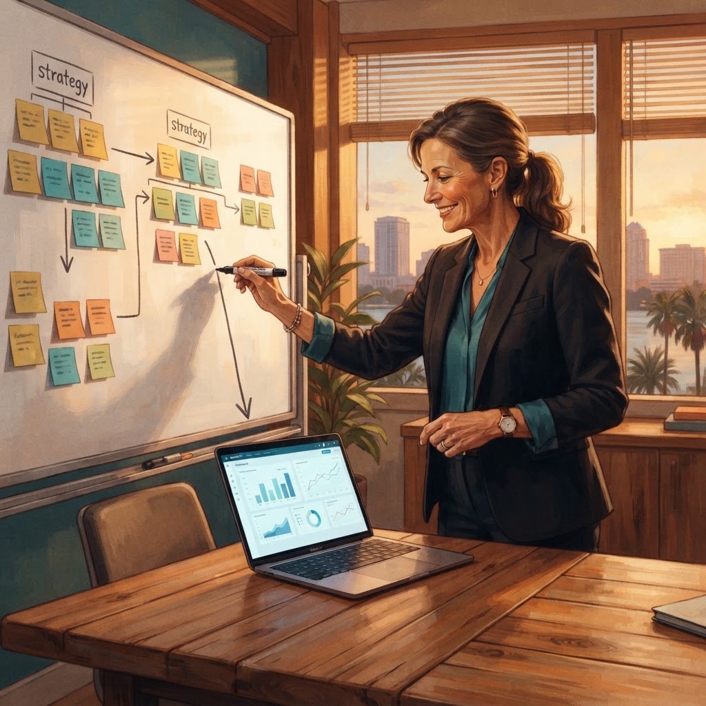 Fractional CMO Tampa: When Your Business Needs Strategy Without the Full-Time Price Tag - Digital marketing insights and strategies from E320 Consulting for Tampa Bay businesses