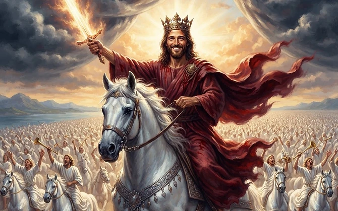 The Return — the Rider on the white horse