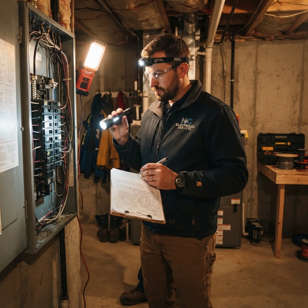 Holiday Lighting Safety: A Guide for Winston-Salem Homeowners - Dausman Electric electrical service guide