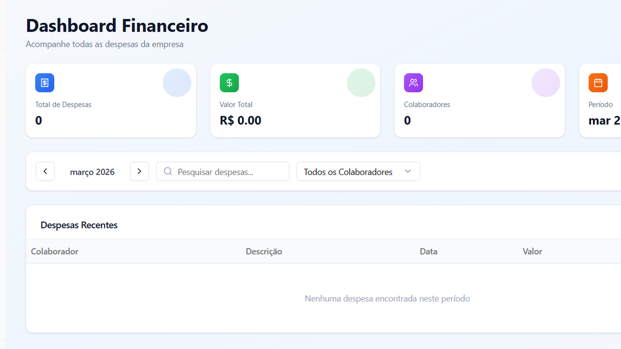 Controle de Despesas template preview