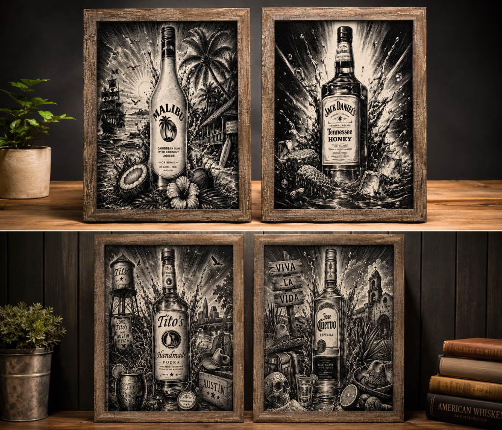 Customer Commissioned Bar Décor Piece