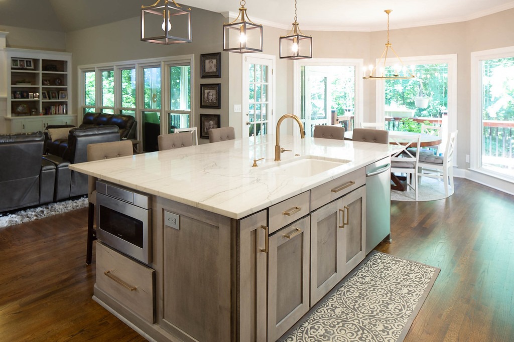 Kitchen renovation by Kade Homes & Renovations in Alpharetta, GA