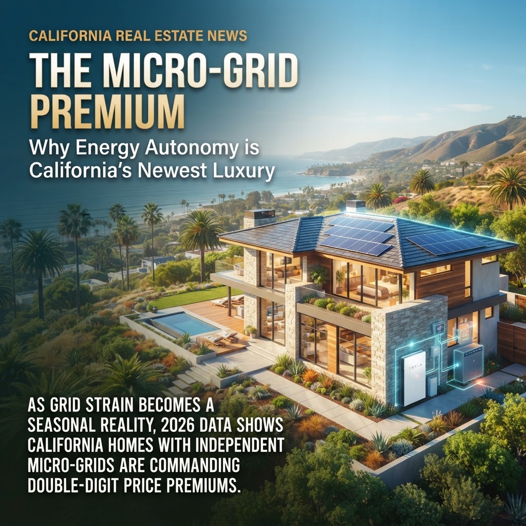 The Micro-Grid Premium: Why Energy Autonomy is California's Newest Luxury